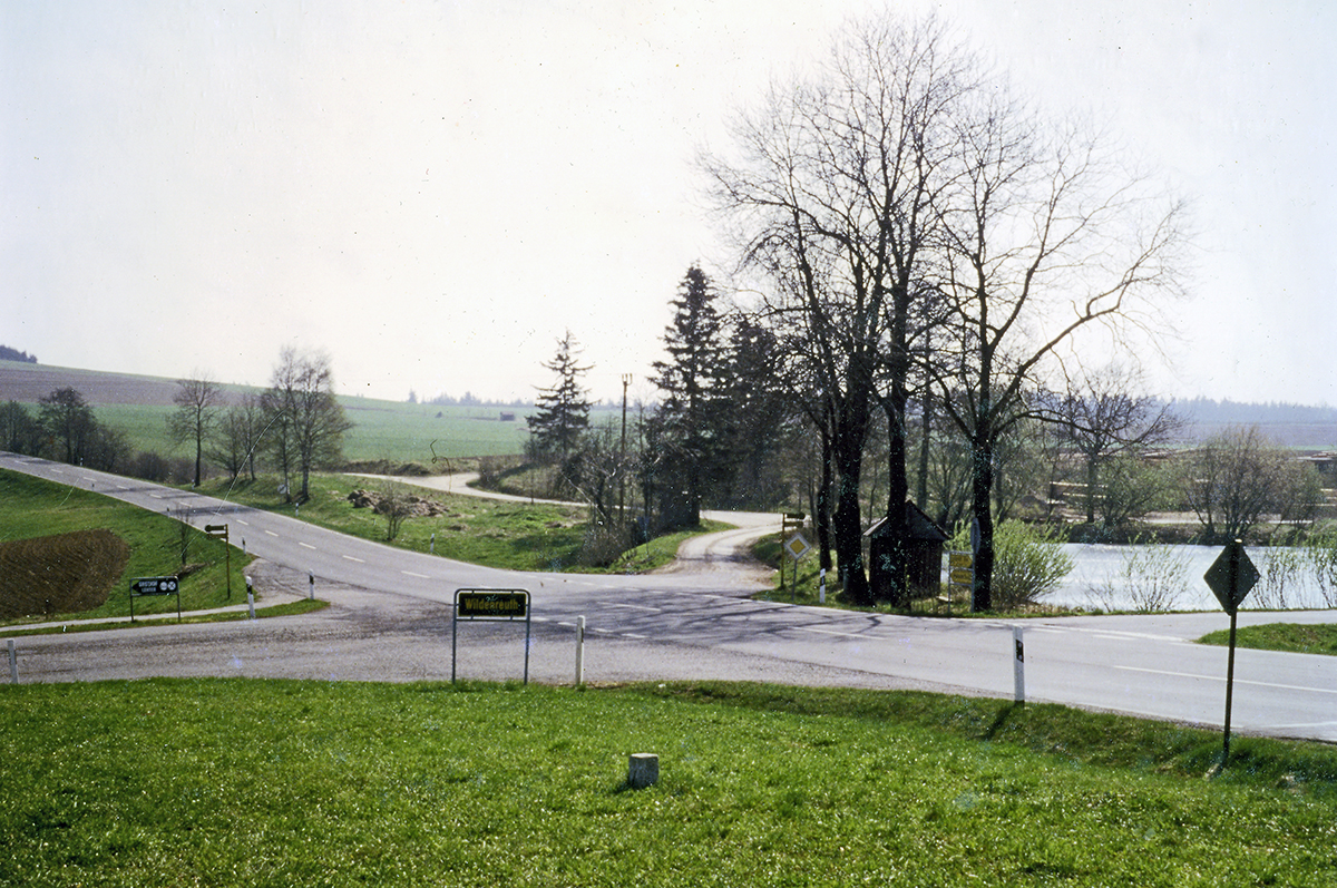 Wildenreuth: Die B22 im Jahr 1978 